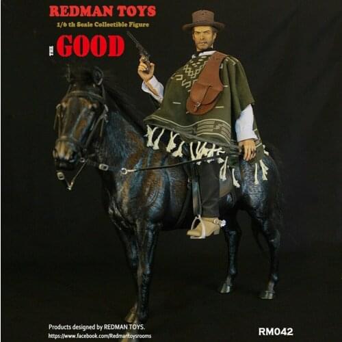 In Stock RM042 1/6 Scale West Cowboy REDMAN TOYS The Good The Cowboy Action Figure Collectible Dolls