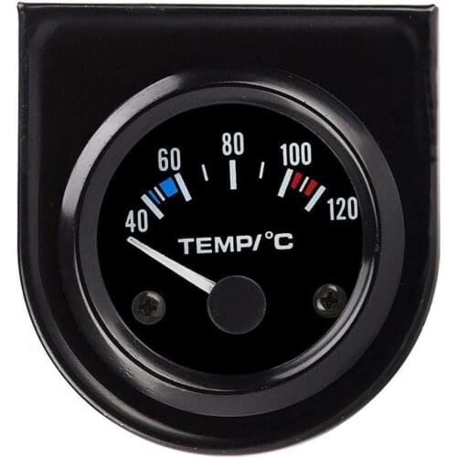 12V Universal 2" 52mm Digital Car Water Temp Temperature Gauge 40-120℃ LED With Water Temp Joint Pipe Sensor Adapter