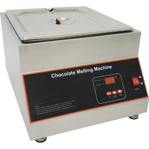 110V 220V Air heating electric chocolate melter with Single tank 12kg chocolate melting machine chocolate furnace melt pot