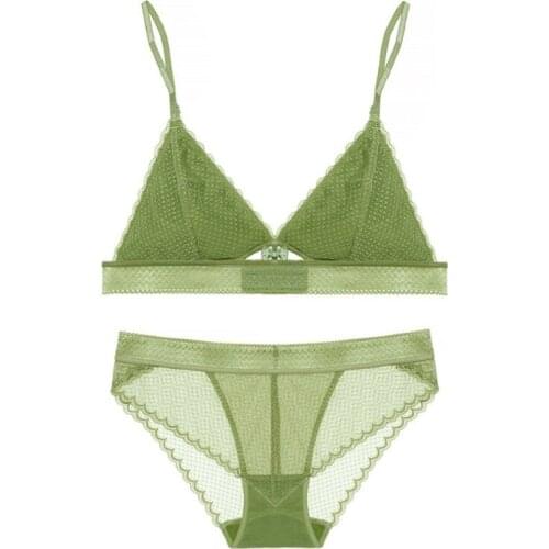 Unwired Triangle Cup Bra For Women BH Sexy Lace Crop Tube Top Underwear Bra Push Up Brassiere Bralette Erotic Lingerie Invisible