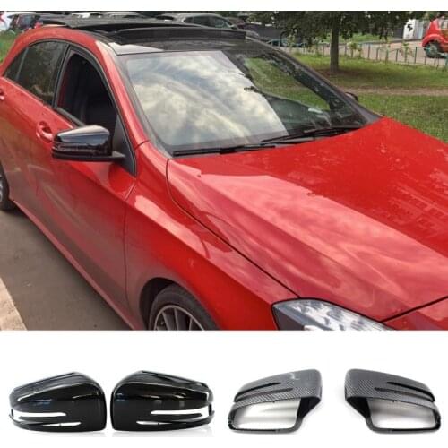 Car Wing Mirror Rearview Black Case Cover Housing L/R For Mercedes-Benz C-Class W176 W246 W204 W212 W221 CLS X156 C117