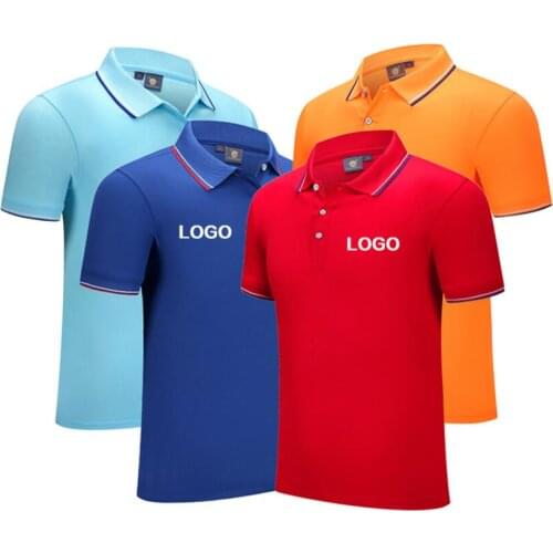 Customized Printing Leisure Polos Summer Women DIY Your Like Photo or Logo Male Female Tops Fashion Custom Polo Shirts S-4XL