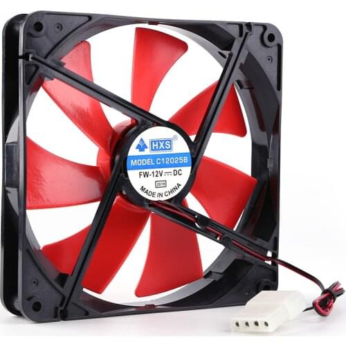 140mm 4 Pin Speed Adjustable Silent PC Case Cooling Fan CPU Cooler Fan 12V Computer components and hardware radiator cpu cooler