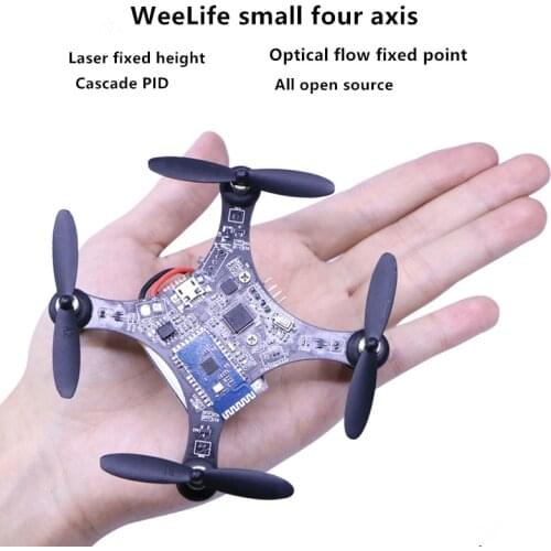 Quadcopter Open source small four-axis WeeLife quadrotor drone DIY Hover STM32 can be developed twice