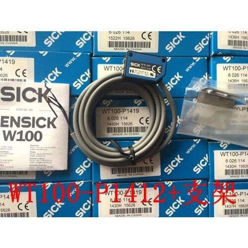 New brand original SICK photoelectric switch WT100-P1419, WT100-P1412
