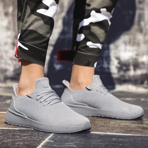 Light Running Shoes for Men Spring Autumn Comfortable Anti Slip Male Shoes Outdoor Walking Sneakers Men