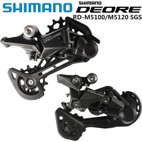Shimano New Deore M5100 M5120 SGS SLX M7000 Shadow Rear Derailleur 11 Speed Mountain Bike Bicycle Derailleur Original Bike Parts