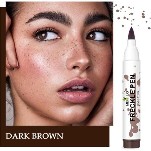Popular Freckle Pen Natural Makeup Embellishment Pen Spots Fake Makeup Pen Waterproof Durable Cosmetics Dot Spot Pen TSLM1