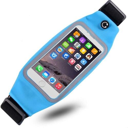 Waist Bag Running Sport Phone Case Touch Armband For Samsung S10 S9 S8 iPhone X Xs Xr 6 7 8 Plus Phone Holder Arm band Phone Bag