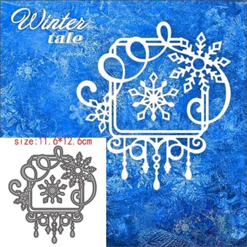 Holiday card decoration Metal Cutting Dies for DIY Craft Making Paper Greeting Cards Shadow Background Scrapbooking 2021 New