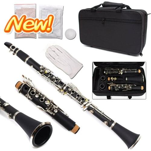 Professional Bb Flat Clarinet Ebonite Wood Accessories
