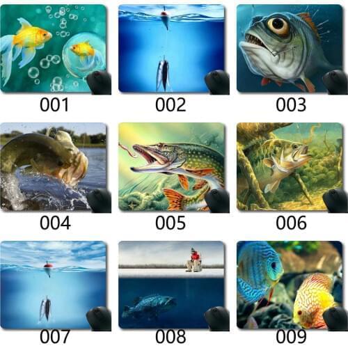 Mouse Pad Anti-Slip,Mouse Pad Funny,Koi Fish Theme Of Unique Gaming Mouse Pads