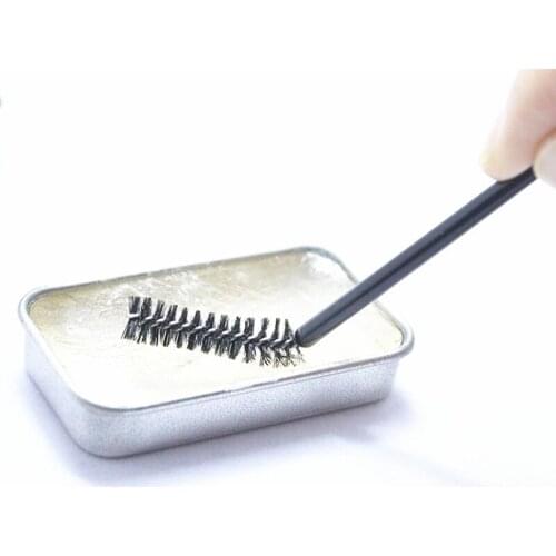 10 Piece Clear Brow Soap Private Label Wild Eyebrow Styling Cosmetics Eyebrow Gel No Logo Makeup Cream Custom Logo Wholesale