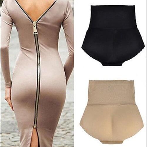 Sexy Lady Butt Lifting Panties Trousers Pants Fill Buttocks Body Shaper Underwear High Waist Push Up Seamless Underwear Shaper