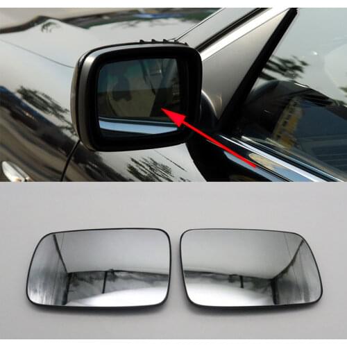 For BMW 7-Series E65 E66 E67 2002 2003 2004 2005 2006 - 2008 Car Rearview Wing Side Door Mirror Glass Lens with Heated Heating