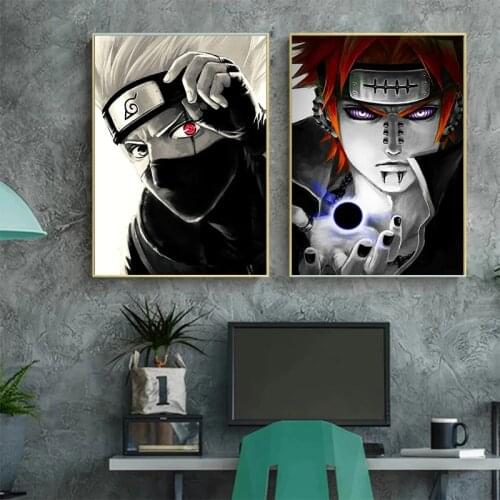 Japanese Anime Cartoon Canvas Painting Naruto Posters and Prints Print Mural Pictures Childrens Room Home Wall Decor Boys Gifts