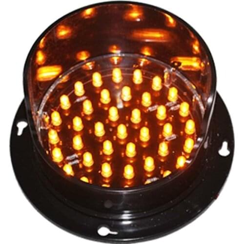DC12V customized mould 100mm yellow signal lamp LED arrow boards parts traffic light replacement