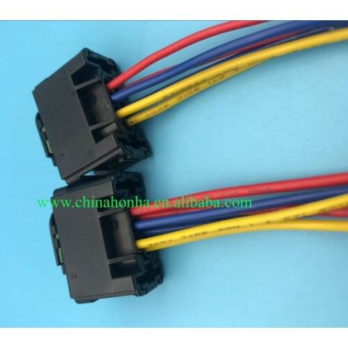 6 Pin Tyco Accelerator Pedal Plug Throttle Valve Sensor Connector With Wire Pigtail 1-967616-1 7M0973119