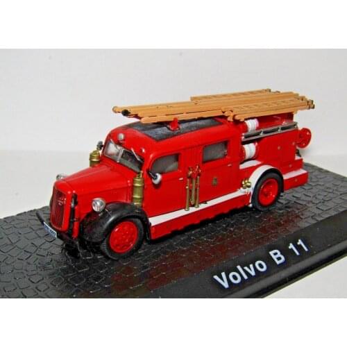 A tlas 1:72 VOL VO B 11 Fire engine boutique alloy car toys for children kids toys Model Original box