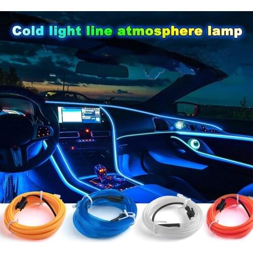 Car Interior Decoration Lights, Car Door Lights, Neon Atmosphere Decoration Lights, Party Atmosphere Lights Car Interior