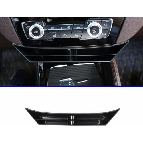 For BMW X1 F48 2016-2018 Car Tray Plastic Center Console Storage Box Car Accessories