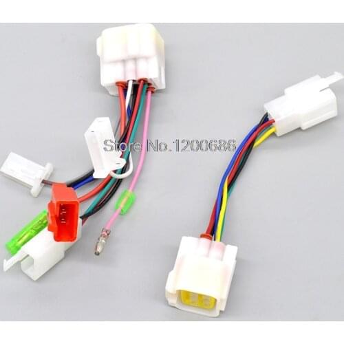 Electric bicycle controller wire harness Hall extension wiring controller adapter electric bicycle waterproof wiring harness