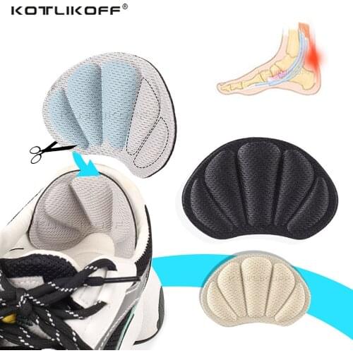KOTLIKOFF Heel Insoles Pain Relief Cushion Anti-wear Adhesive Feet Care Pads Heel Sticker Heel Liner Grips Crash Insole Patch