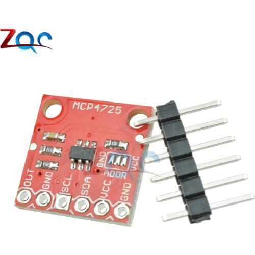MCP4725 12Bit I2C DAC Digital Converter Module Digital To Analong EEPROM Development Board For Arduino 2.7V-5.5V