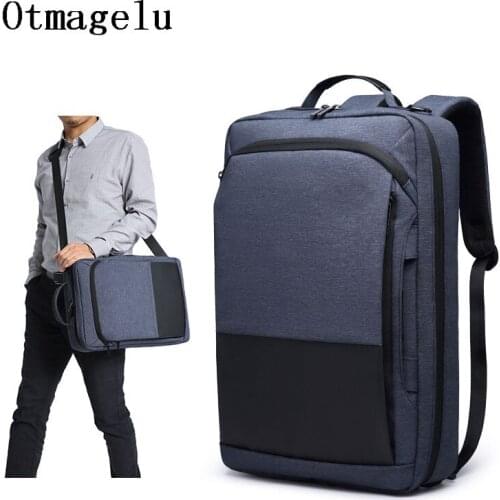 Multifunction Men Backpack Laptop Bag Case For Macbook Air Pro 15.6 Waterproof Computer Bag Shoulder Bags Travel Case Handbag