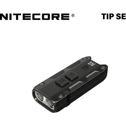 NITECORE TIP SE 700 Lumens With Rechargeable Li-Ion Battery Dual-Core Metallic Keychain Light