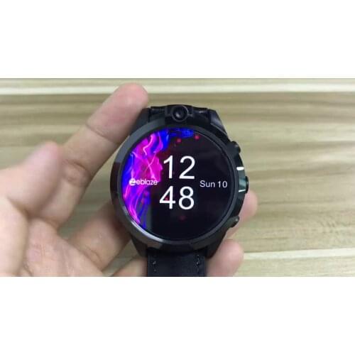 Original Zeblaze Thor 5 Pro Smart Watch 4G Dual Camera GPS WiFi Smart Watch Google Play Dial Call Android Mobile Phone Watch