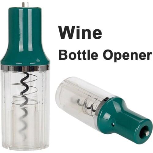 Portable Wine Opener Wine Corkscrew Bottle Openers Accessories Corkscrews Wine Cork Remover Kitchen Tool Can Opener