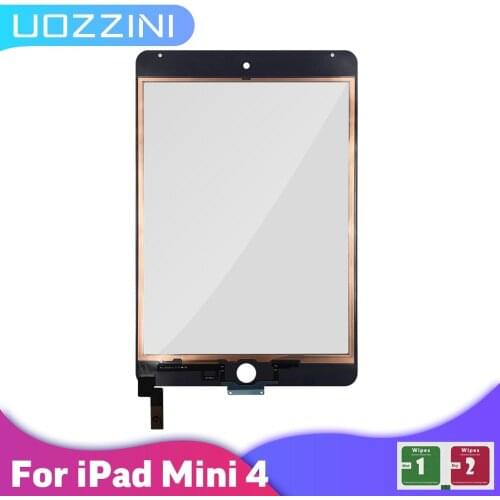For iPad Mini 4 Touch Screen Panel Assembly Replacement For iPad mini 4 A1538 A1550 Tablet Outer Glass Touch Panel 100% Tested