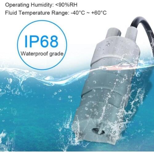 12V RV Motorhome Portable High Flow Submersible Water Pump Car Pump Caravan Whale For Camper Connect Power V0G7