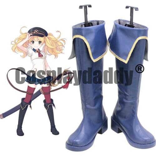 Princess Connect Re:Dive Weiss Flugel Landsol Branch Weissflugel Monika Weisswind Astrum Ver. Game Cosplay Shoes Boots X002