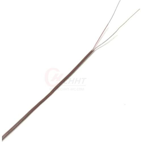 T Type PFA Insulated Coated Extension Thermocouple Cable With TT-T-30-CH 2*30AWG