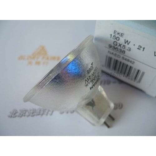 5pcs/lot,EKE 93638 21V150W halogen lamp,21V 150W GX5.3 MR16 projector bulb
