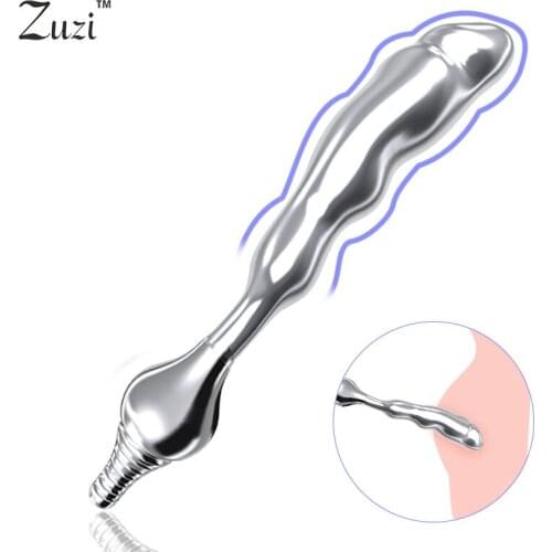 Anal plug sex toys stainless steel smooth steel butt plug tail crystal jewelry sex toys Female male anal dildo adult sex toys