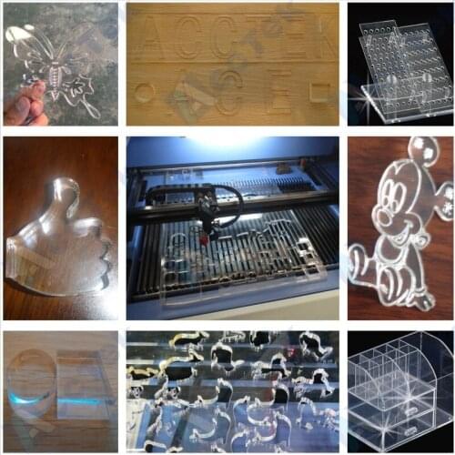 Co2 laser engraving machine AKJ1390 co2 laser engraving cutting machine engraver 80W