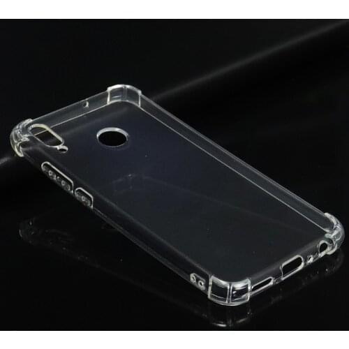 For Honor 8X Shockproof HD Clear Transparent Silicone TPU Soft Phone Back Case Cover Coque Funda