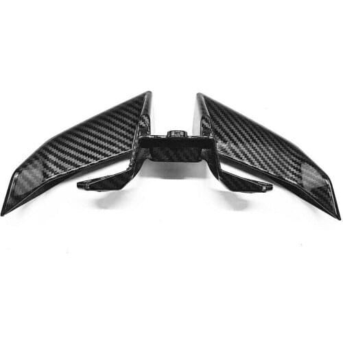 Carbon Fiber Pattern Headlight Under Fairing Wing For Yamaha FZ-10 MT-10 2016 2017 2018 2019