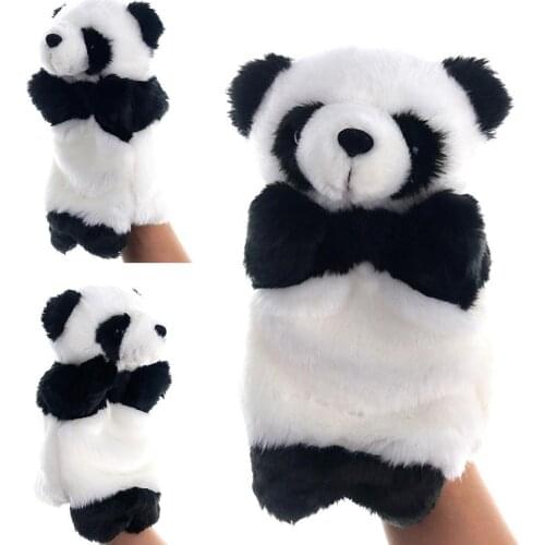 Cute Panda Animal Hand Puppet Plush Doll Kindergarten Children Educational Toy Parent-Child Interactive Game Toys