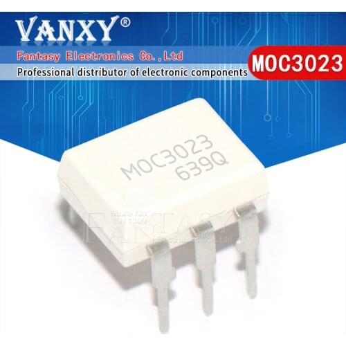 10PCS MOC3023 DIP6 DIP-6 DIP new and original IC
