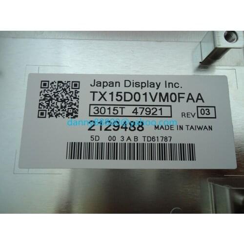 Wholesales Top quality DISPLAY TX15D01VM0FAA SCREEN LCD module 2129488 JAPAN for mercedes C series car audio radio navigation