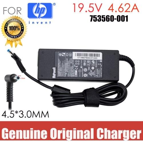 Original 19.5V 4.62A AC adapter laptop charger For HP ENVY 15-AE020TX AE018TX AE021TX AE124TX AE122TX AE119TX AS108TU 15-AS119TU