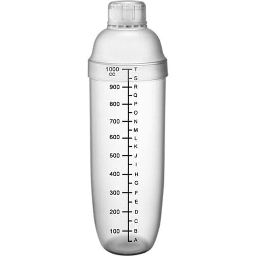 Plastic Cocktail Shaker Wine Beverage Mixer Wine Shaker Barware 300ml/500ml/700ml/1000ml Mixer Drink Tools Bar I3E1