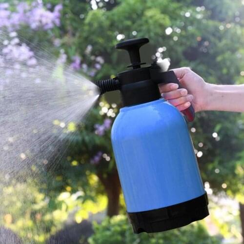 Durable 2 Liters Watering Can Self-Cleaning Special 4-Hole Atomization Black Pearl Watering Can Pressure Air Pressure Sprayer