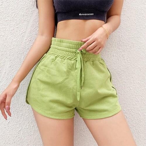 Sports Shorts Women Loose Casual Shorts Summer Quick-drying Running Fitness Pants High Waist Dance Yoga Pants