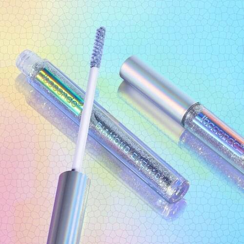 Diamond Glitter Mascara Silk Fiber Makeup Long Lasting Waterproof Curling Thick Shiny Eyelash Mascara Extensions Sexy Makeup