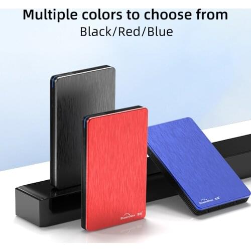Blueendless 2021 2.5' External Hdd Hard Drive Metal+ABS Plastic Sata to USB Hard Disk 1TB 2TB for Laptop Hdd USB Hd Externo